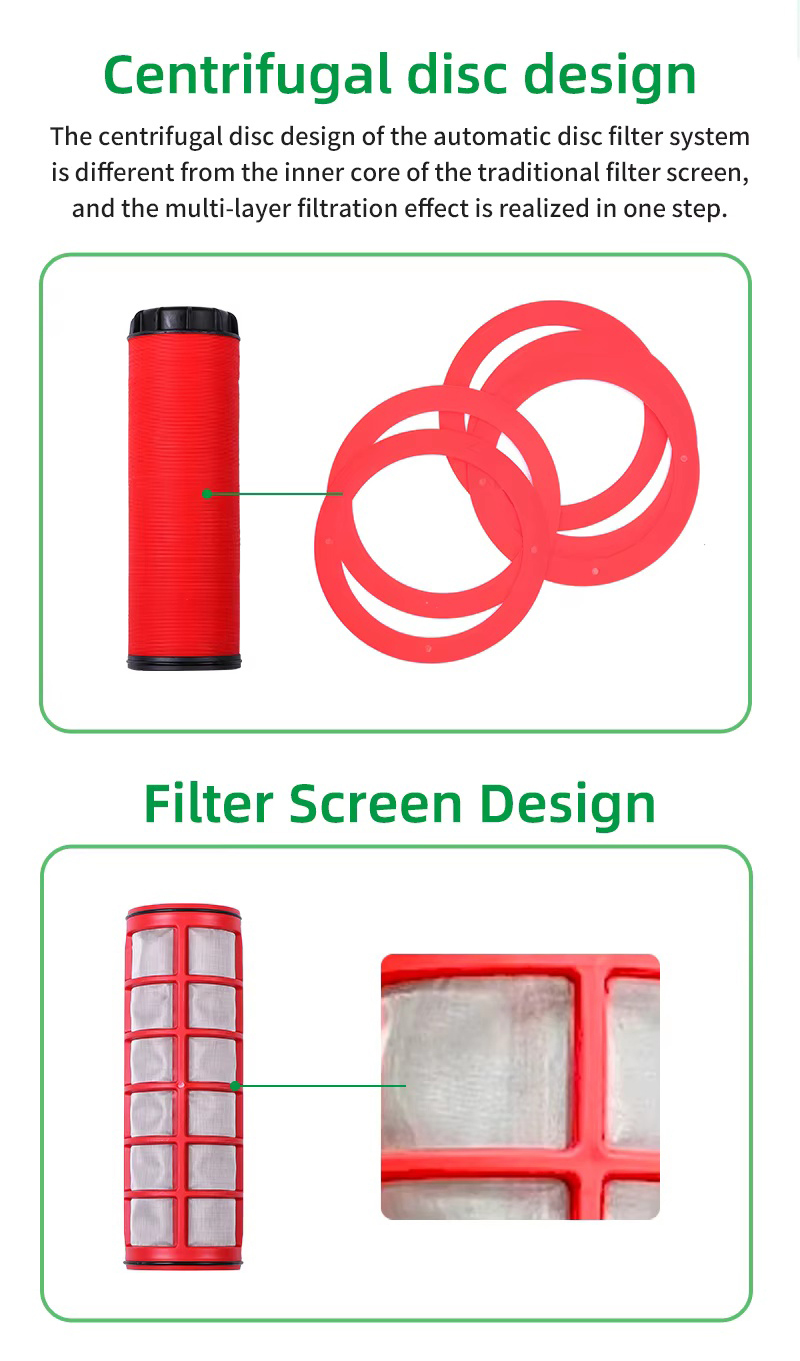 120 Mesh Plastic Filter for Agricultural Irrigation