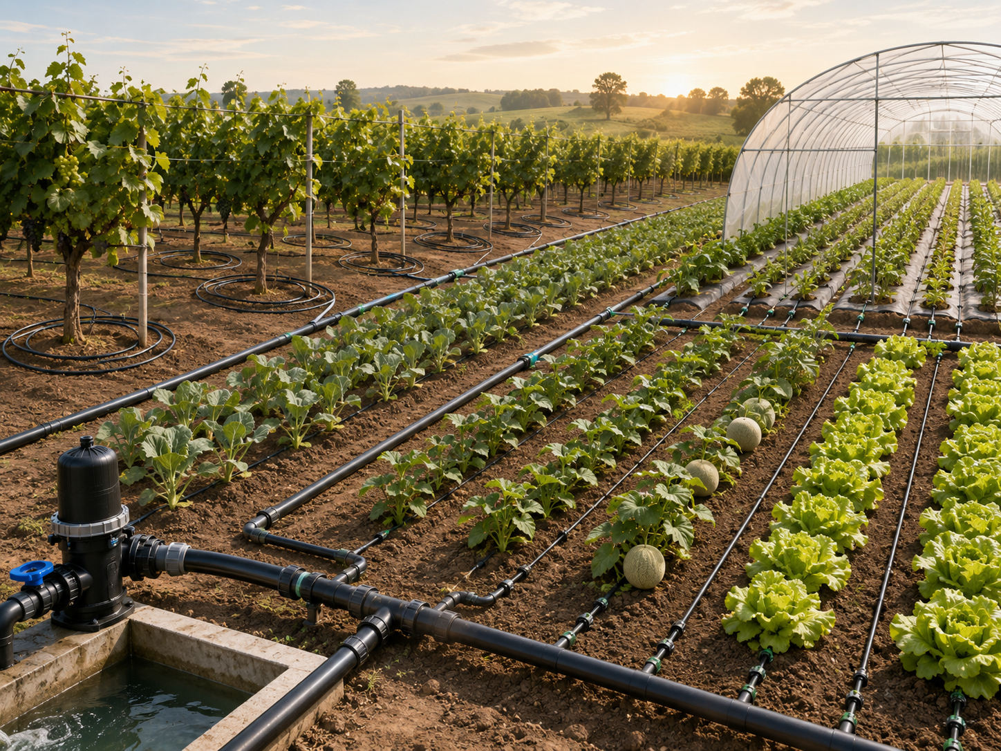 Drip Irrigation Pipe Selection Guide